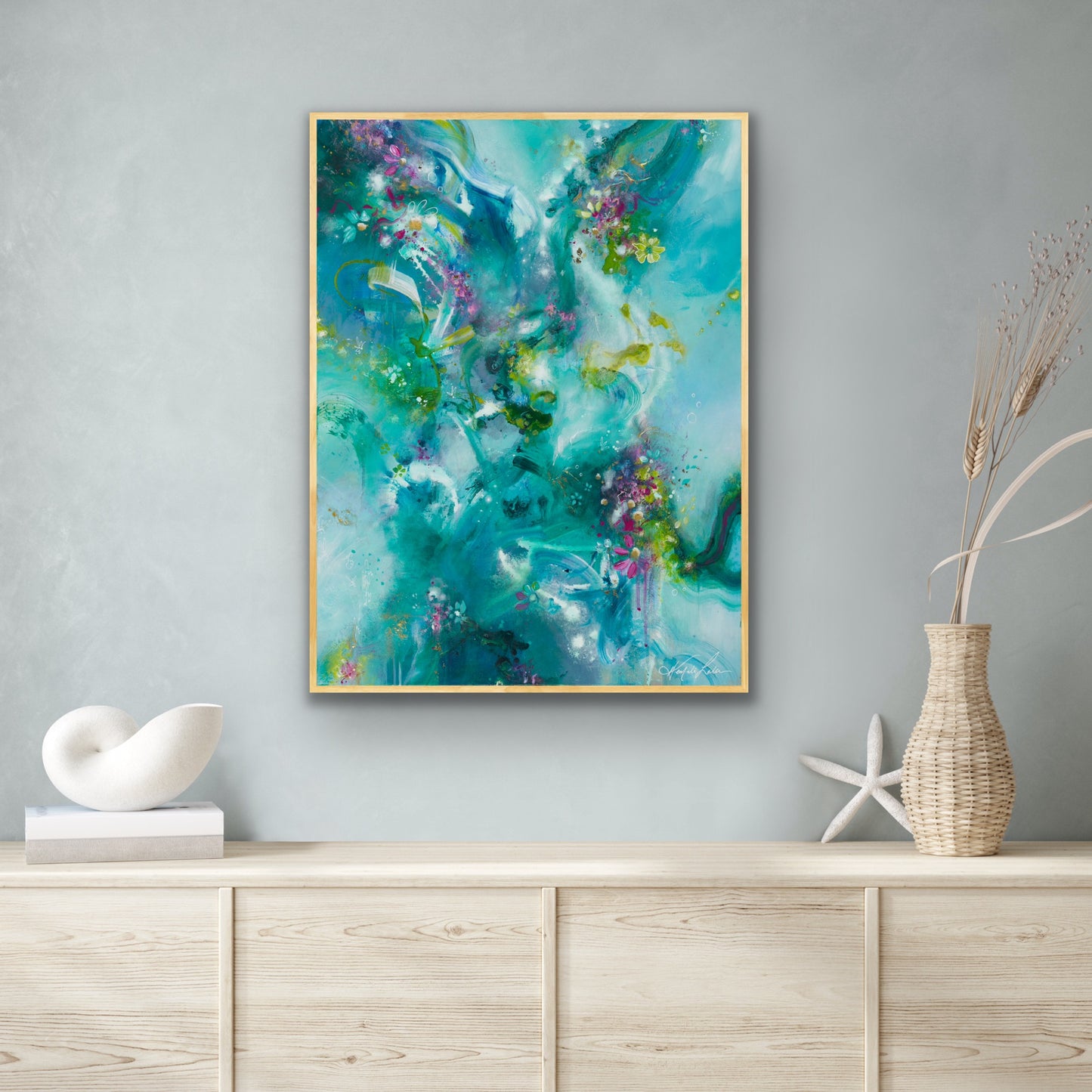 "The Sound of Water" Original Acrylic Painting