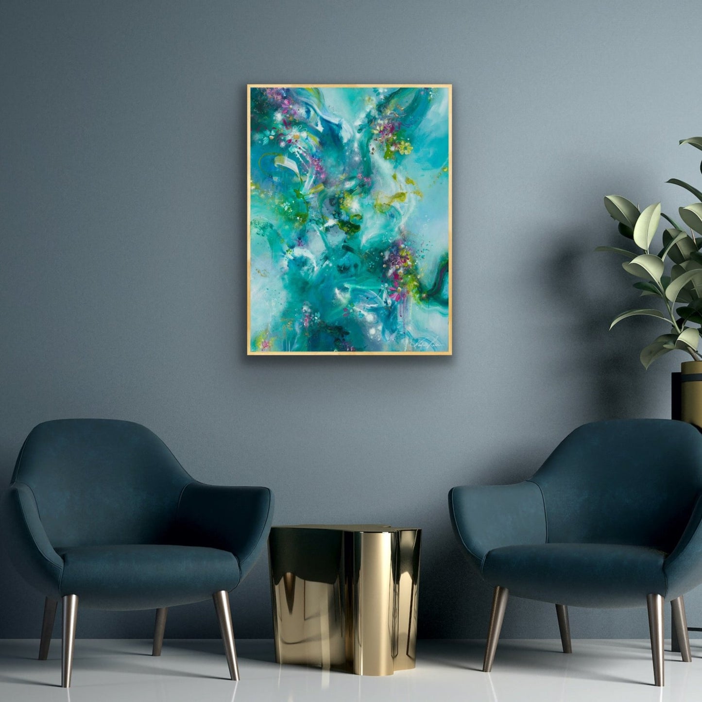 "The Sound of Water" Original Acrylic Painting