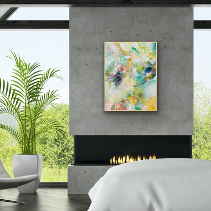 "Immersed In Light " Original Acrylic Painting