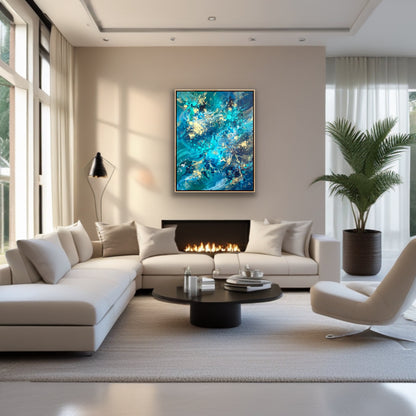 "Serene Storm" Original Acrylic Painting