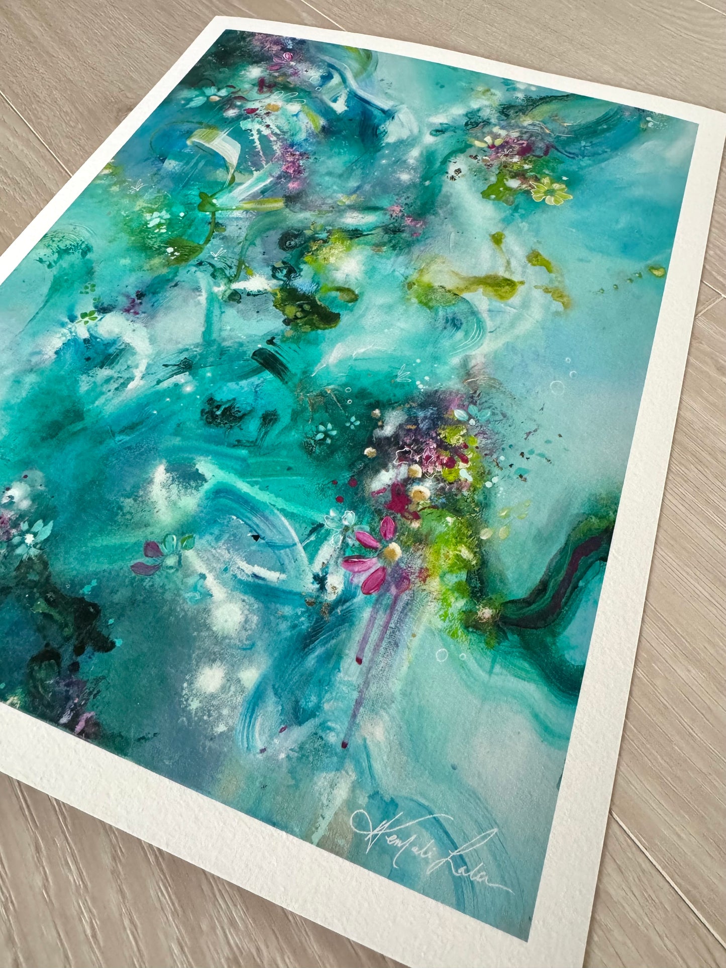 "The Sound Of Water" Fine Art Print on Paper