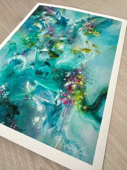 "The Sound Of Water" Fine Art Print on Paper