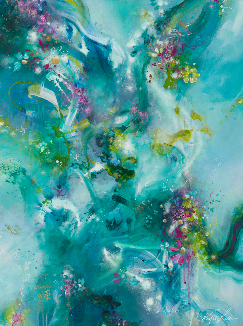 "The Sound of Water" Original Acrylic Painting